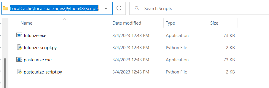 Image showing how to uninstall python